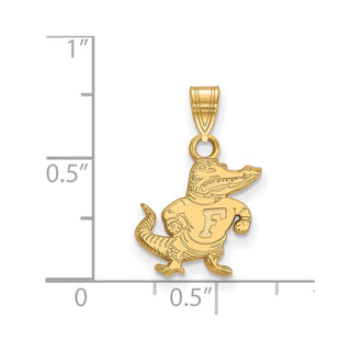 14k Gold LogoArt University of Florida Gator Small Pendant 4Y070UFL