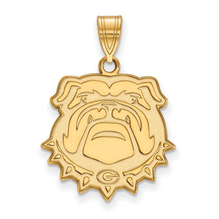 10k Gold LogoArt University of Georgia Bulldog Large Pendant 1Y072UGA