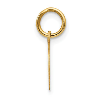 14k Yellow Gold Horseshoe Charm K1758
