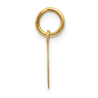 14k Yellow Gold Horseshoe Charm K1758