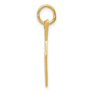 14k Yellow Gold Brick Trowel Charm