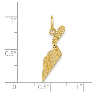 14k Yellow Gold Brick Trowel Charm