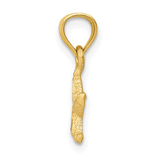 14k Yellow Gold Starfish Pendant K2949