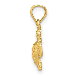 14k Yellow Gold Turtle Pendant K3297