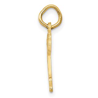14k Yellow Gold Puppy Charm