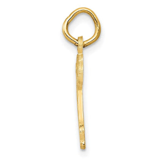 14k Yellow Gold Puppy Charm