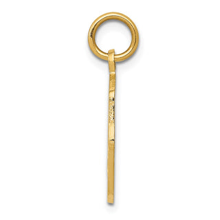 14k Yellow Gold Comedy Mask Charm