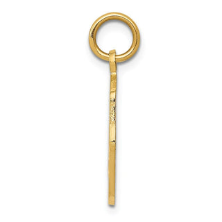 14k Yellow Gold Comedy Mask Charm