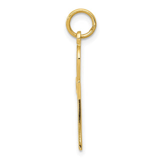 14K Yellow Gold Ankh Cross Charm K399