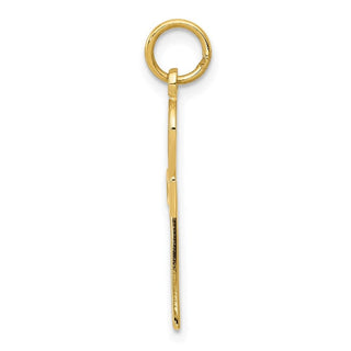 14K Yellow Gold Ankh Cross Charm K399