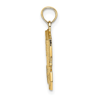 14k Yellow Gold COMPUTER WHIZ Pendant