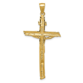 14k Yellow Gold Inri Crucifix Pendant K5061