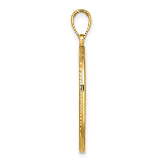14k Yellow Gold Tree of Life Celtic Knot in Oval Frame Pendant