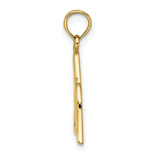 14k Yellow Gold Small Celtic Trinity Knot Pendant