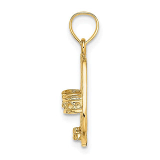 14k Yellow Gold Bahamas Double Sandals Pendant