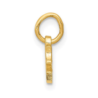14k Yellow Gold Chinese Symbol Good Luck Charm K825