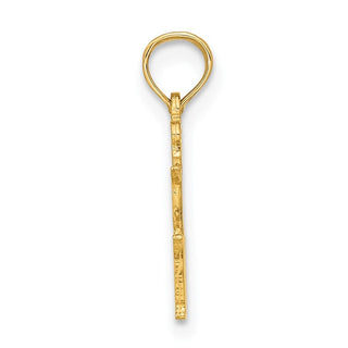 14k Yellow Gold VIRGO Pendant