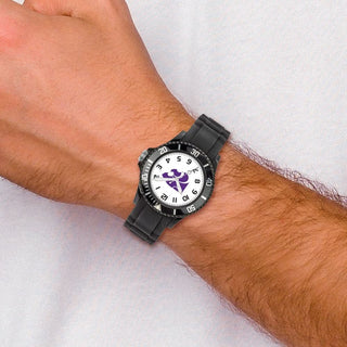 LogoArt Kansas State University Scholastic Silicone Strap Quartz Watch