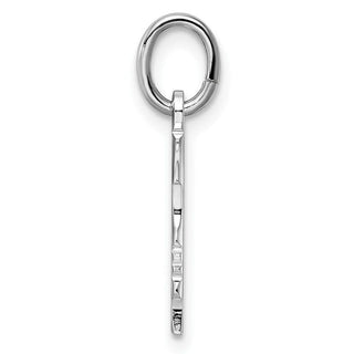 Kelly Waters Rhodium-plated Small Engraveable Girl Head Charm
