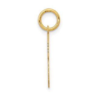 14k Yellow Gold Medium Polished Number 8 Charm