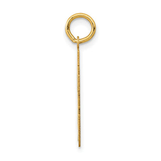 14k Yellow Gold Medium Polished Number 53 Charm LM53