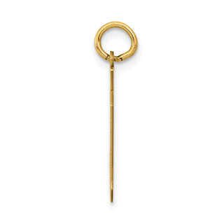 14k Yellow Gold Medium Polished Number 69 Charm LM69