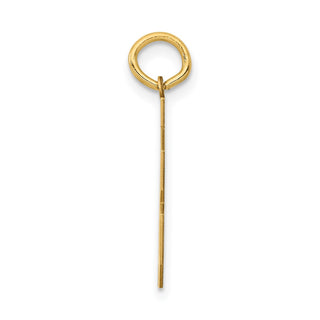 14k Yellow Gold Medium Polished Number 78 Charm LM78