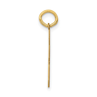 14k Yellow Gold Medium Polished Number 78 Charm LM78