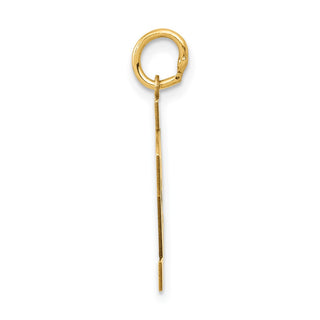 14k Yellow Gold Medium Polished Number 82 Charm LM82