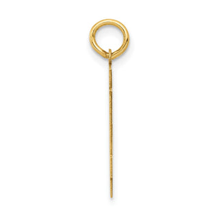 14k Yellow Gold Medium Polished Number 84 Charm LM84