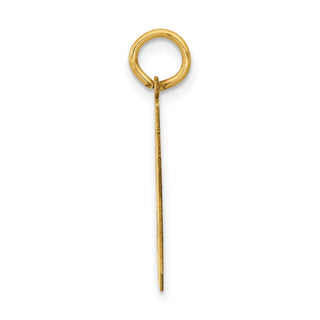 14k Yellow Gold Medium Polished Number 89 Charm LM89