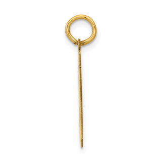 14k Yellow Gold Medium Polished Number 89 Charm LM89