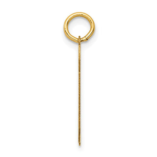 14k Yellow Gold Medium Polished Number 90 Charm LM90