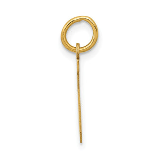 14k Yellow Gold Small Polished Number 5 Charm