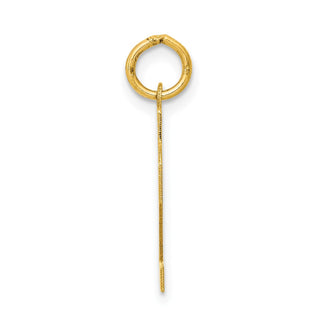14k Yellow Gold Small Polished Number 22 Charm LS22