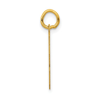 14k Yellow Gold Small Polished Number 28 Charm LS28