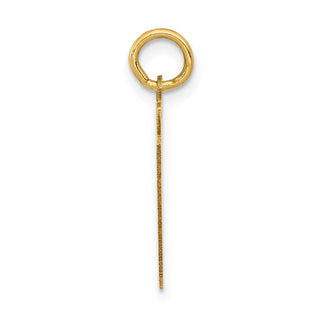 14k Yellow Gold Small Polished Number 31 Charm LS31