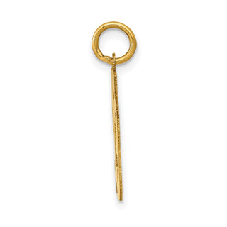 14k Yellow Gold Small Polished Number 93 Charm LS93