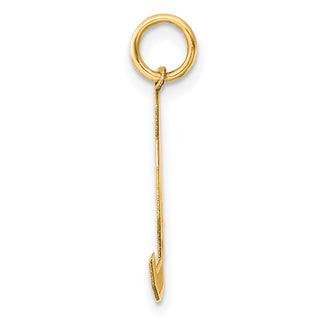 14k Yellow Gold Medium Satin Number 94 Charm
