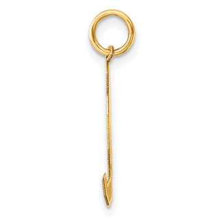 14k Yellow Gold Medium Satin Number 94 Charm