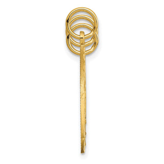 14k Yellow Gold 3 piece Break-apart BEST FRIENDS Charm