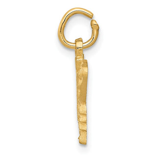 14k Yellow Gold Butterfly Charm M658