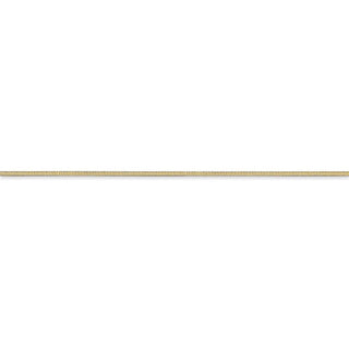 30" 14k Yellow Gold 1.0mm Octagonal Snake Chain Necklace