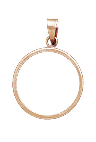 Custom Bezel 14K Yellow Gold DIE STRUCK BEZEL 23 mm