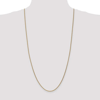 30" 14k Yellow Gold 1.65mm Spiga Chain Necklace