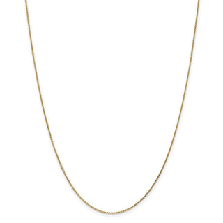 26" 14k Yellow Gold .95mm Diamond-cut Cable Chain Necklace