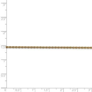 24" 14k Yellow Gold 1.75mm Parisian Wheat Chain Necklace