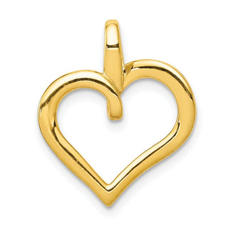 14k Yellow Gold 1/10ctw. Diamond Heart Charm PM4867-010-YA