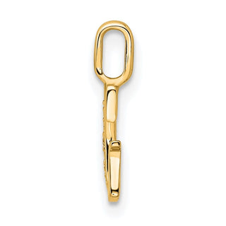 10K Yellow Gold Diamond Letter G Initial Pendant PM8365G-003-1YA