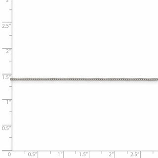 26" Sterling Silver 1mm 8 Sided Diamond-cut Box Chain Necklace